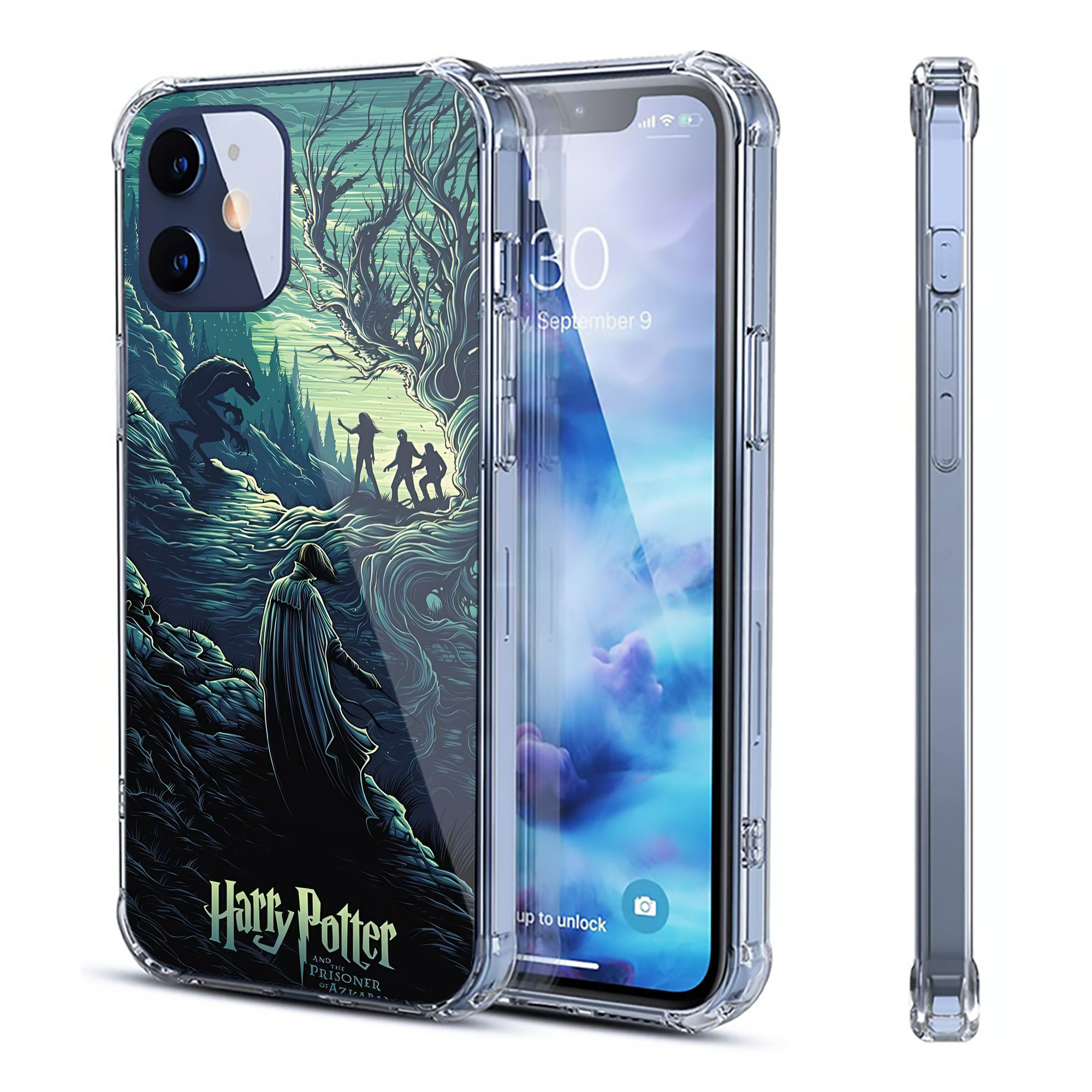 （画像用） Harry Potter ハリー・ポッターシリーズ 【iPhone 12シリーズ対応】透明スマホケース（クリアソフトケース）